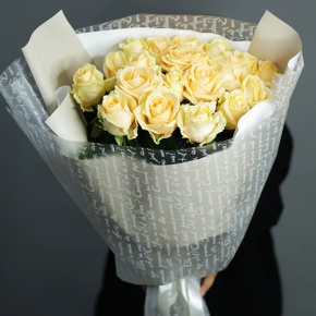 Букет из 19 роз Аваланж (70 см) в Волоколамске