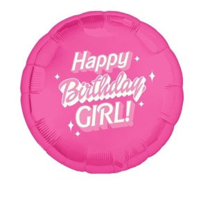 Шар "happy b-day girl" в Волоколамске