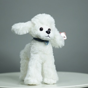 Плюшевый пудель белый (25 см) в Волоколамске
