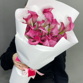 Монобукет из 21 каллы в Волоколамске