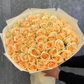 Букет из 51 розы Аваланж (60 см) в Волоколамске