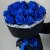 Букет "Блу мун" из 15 синих роз (Эквадор) в Волоколамске