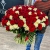 Букет 151 роза красный и белый микс (60 см) в Волоколамске Букет 151 роза красный и белый микс (60 см) в Волоколамске