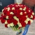 Букет 151 роза красный и белый микс (60 см) в Волоколамске Букет 151 роза красный и белый микс (60 см) в Волоколамске