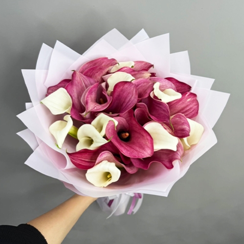 Букет из 25 нежных калл в Волоколамске