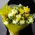 Букет из ранункулюсов и мимозы в Волоколамске