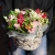 Композиция в корзине "Майя" из гиацинтов, альстромерий и эустом в Волоколамске