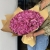 Букет 75 лиловых роз Меритим (50 см) в Волоколамске Букет 75 лиловых роз Меритим (50 см) в Волоколамске