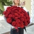Букет 51 красная роза (50 см) в Волоколамске