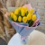 Букет из 15 жёлтых тюльпанов в Волоколамске Букет из 15 жёлтых тюльпанов в Волоколамске